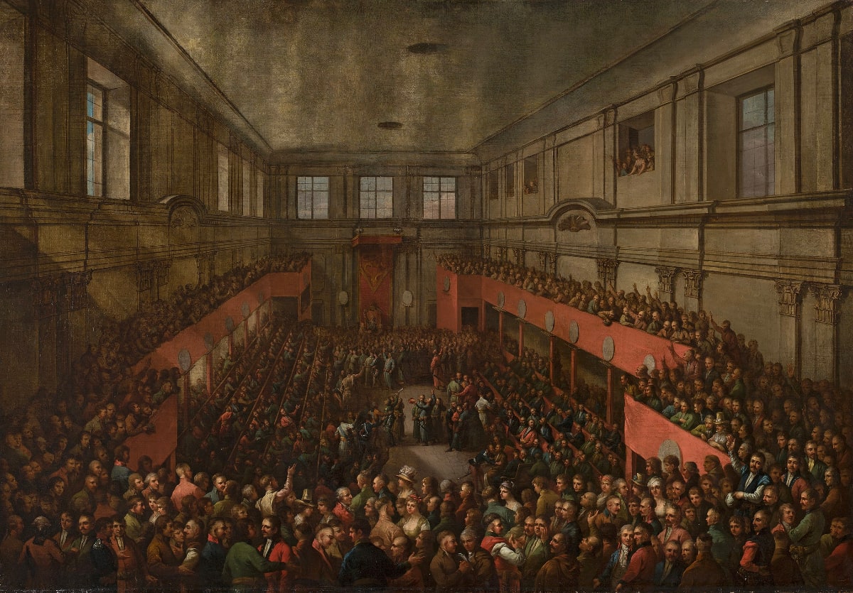Uchvalieńnie Kanstytucyi 3 maja. Kazimierz Wojniakowski, 1806.