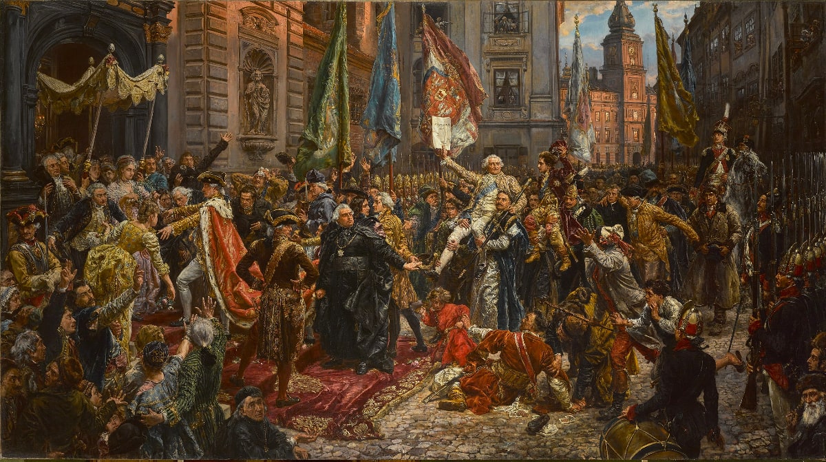 Kanstytucyja 3 maja 1791. Jan Matejko, 1891.