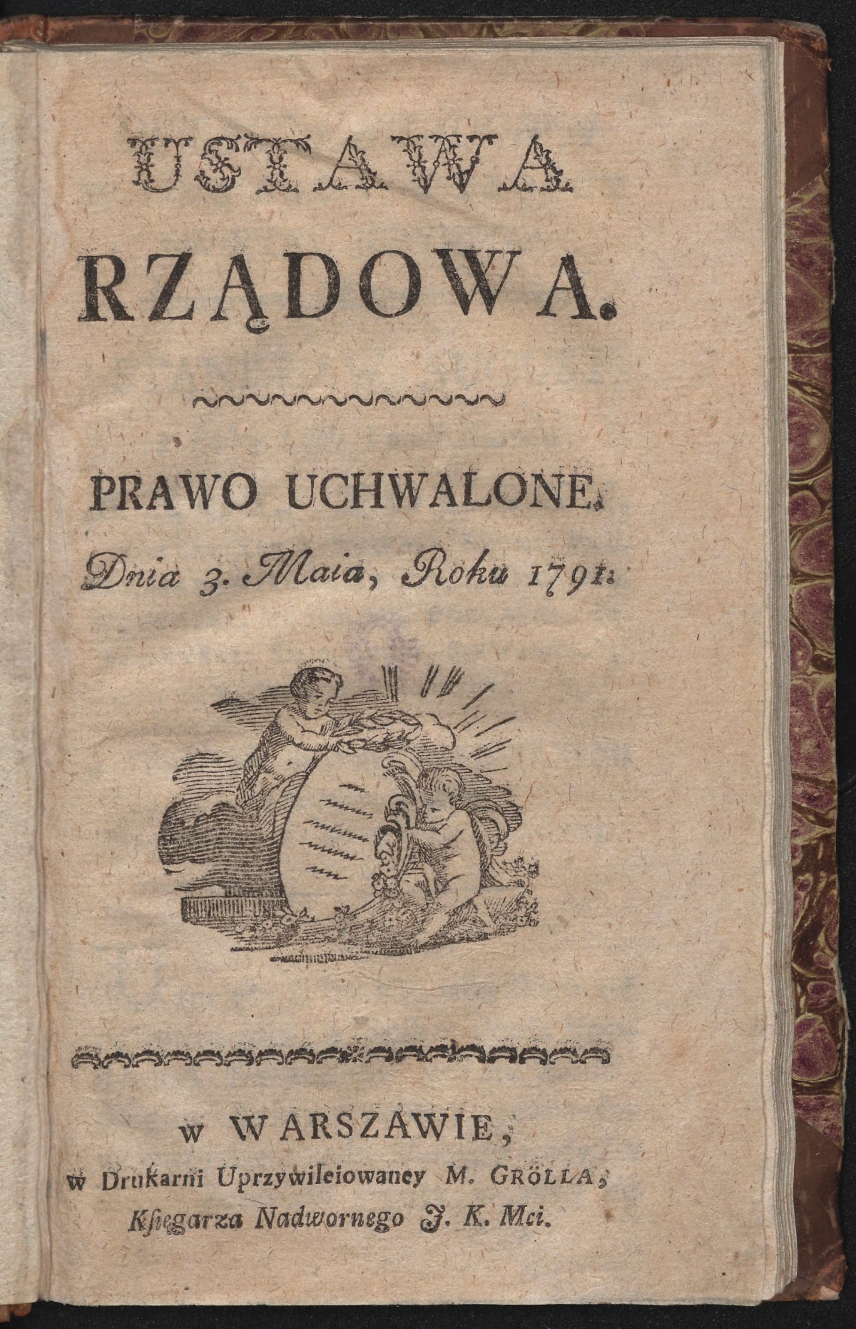 Pieršaja staronka Kastytucyi.